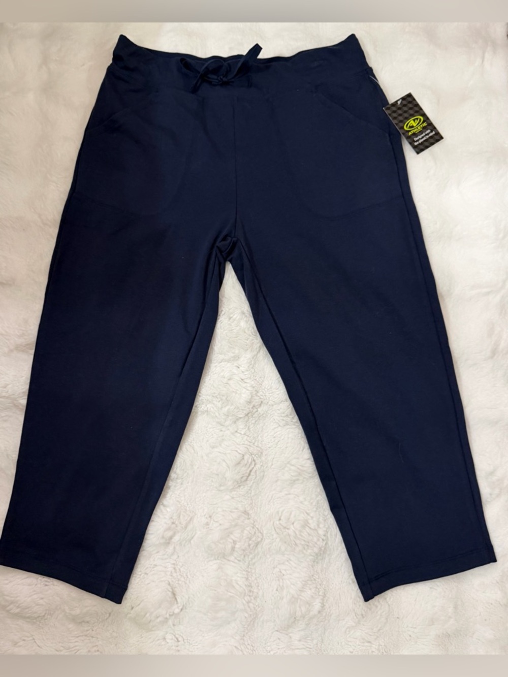 Athletic Works Navy Jogger Sweatpants